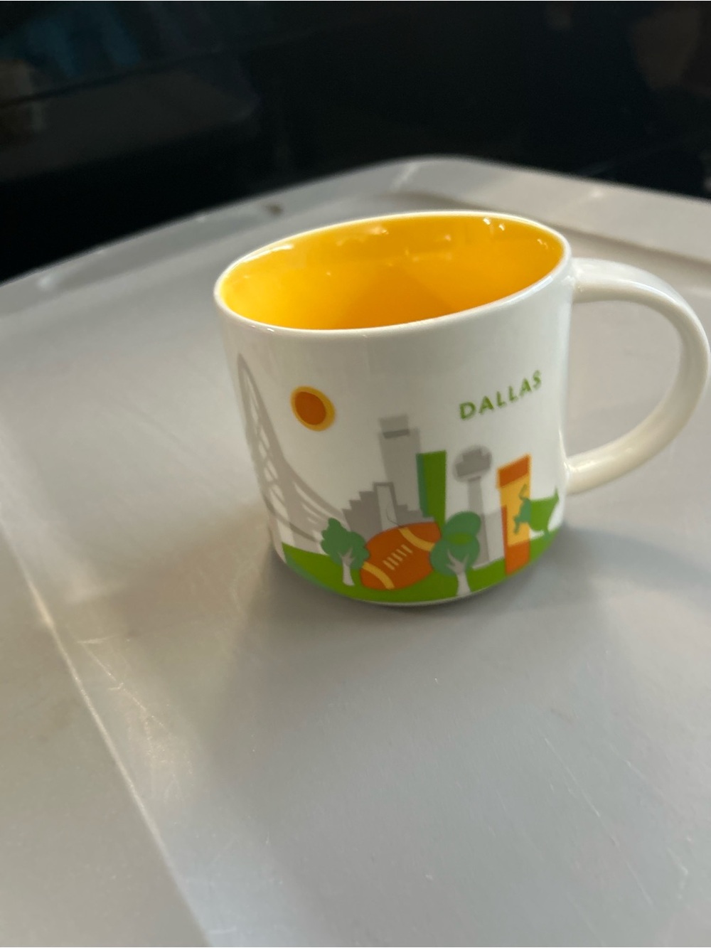 Starbucks Dallas City Icon Ceramic Mug - You Are here series